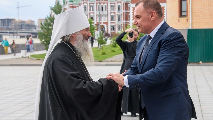Юрий Зайцев поздравил жителей Марий Эл с 30-летием Йошкар-Олинской и Марийской епархии