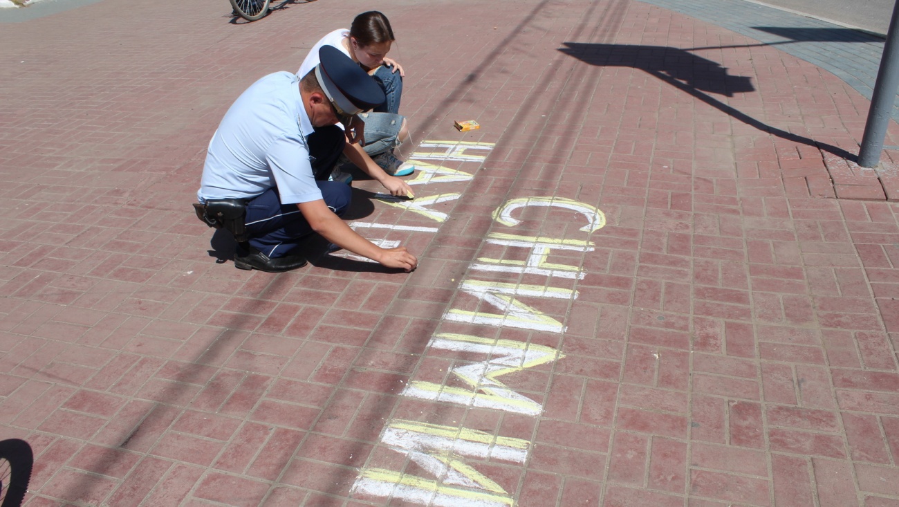 В Марий Эл появились социальные граффити