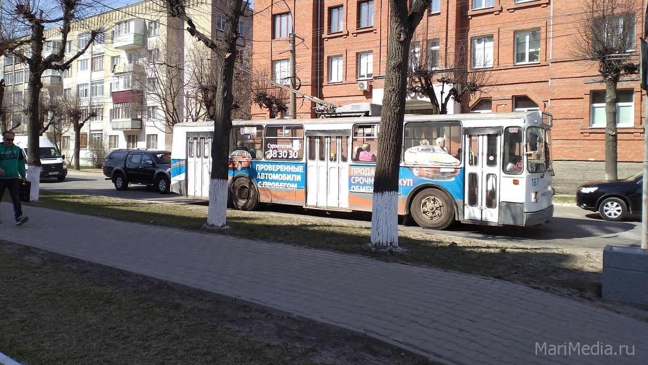 Репетиция парада внесла коррективы в маршрут движения троллейбусов