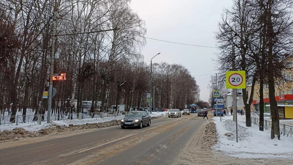 На аварийном пешеходном переходе в Йошкар-Оле установили камеру