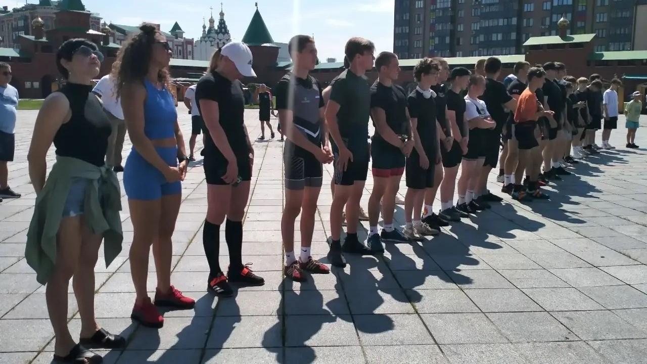 В Царевококшайском Кремле собрались сильнейшие атлеты Марий Эл  и ближних регионов