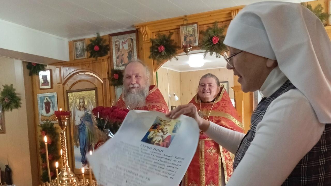Сёстры милосердия Йошкар-Олы помолились в храме в Куженерском районе