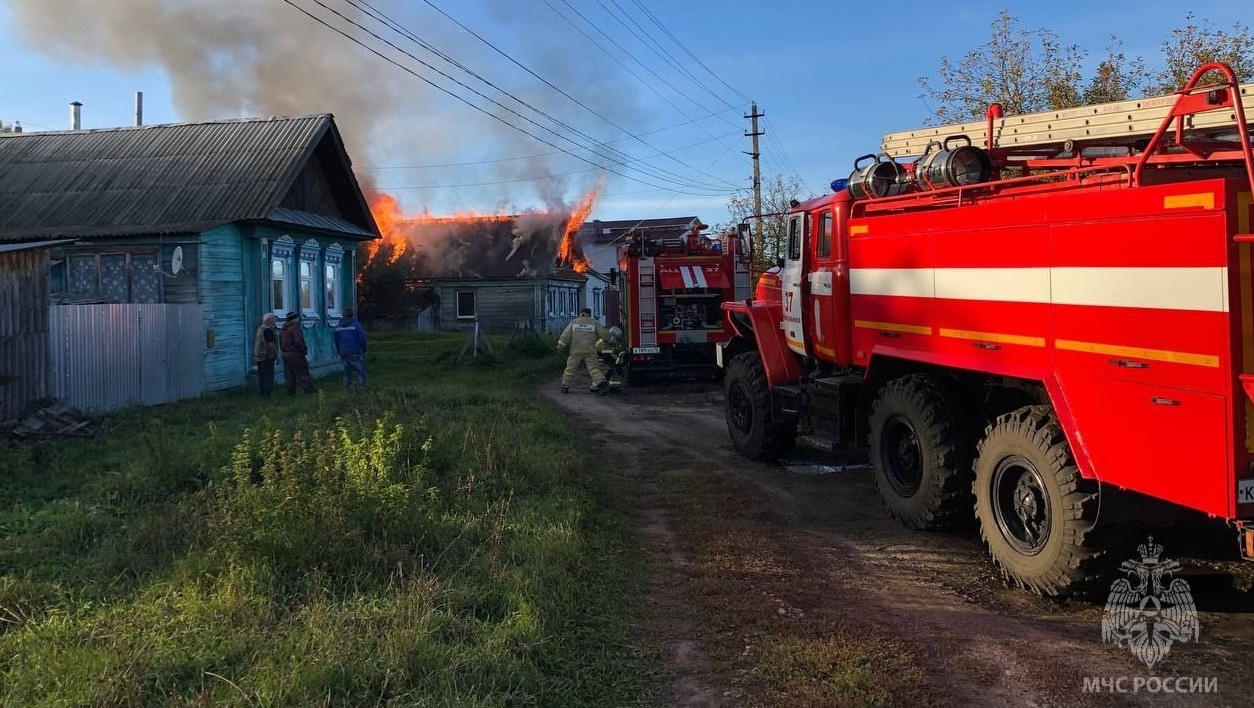 Марийские пожарные потушили на неделе 14 пожаров