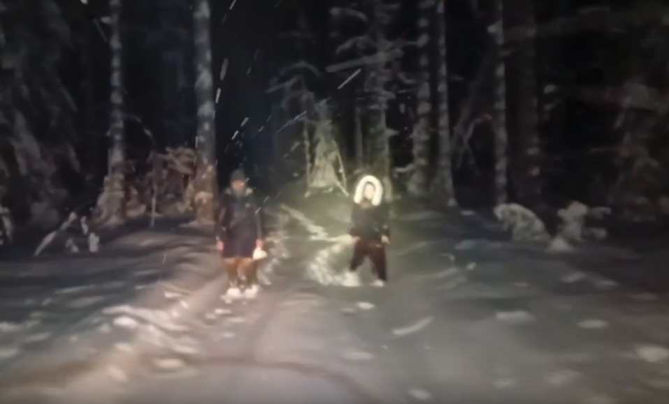 В Марий Эл спасатели отправились на снегоходе в лес, чтобы найти потерявшихся людей