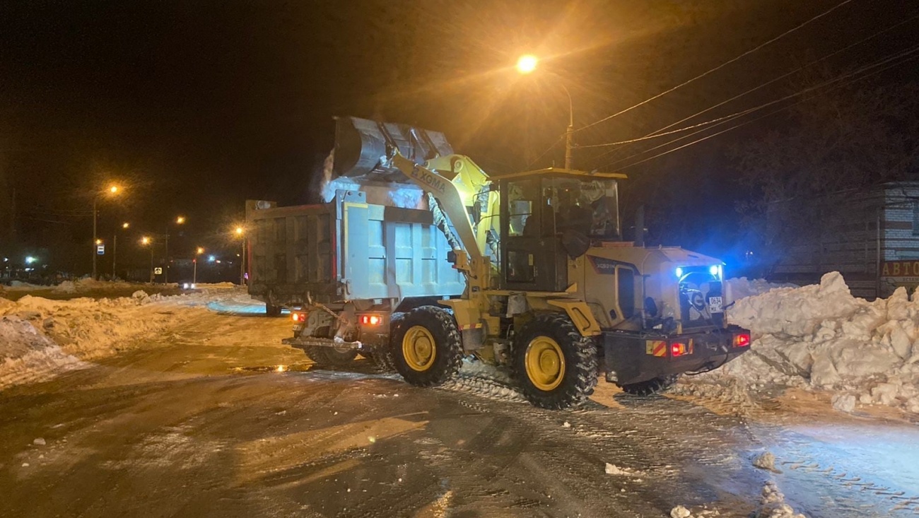Из Йошкар-Олы на снежную свалку вывезено более 110 тысяч кубов снега