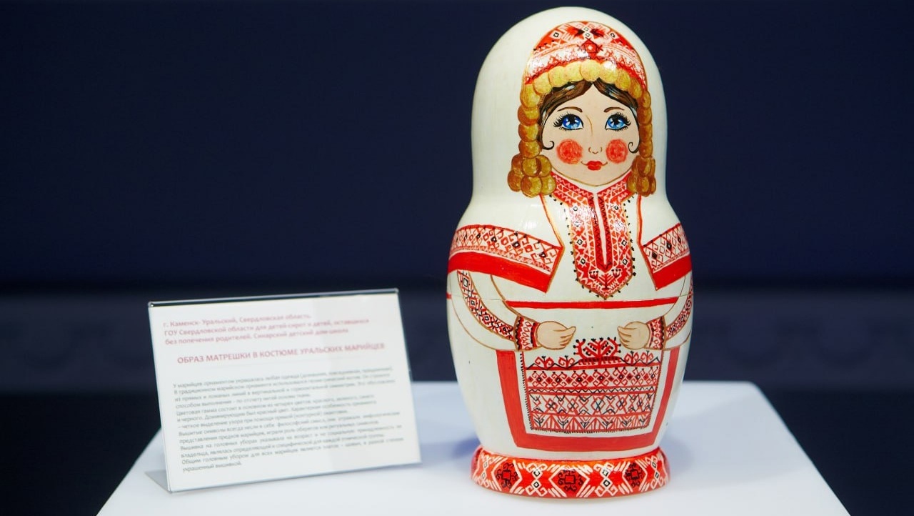 На выставке ВДНХ представлена марийская матрёшка