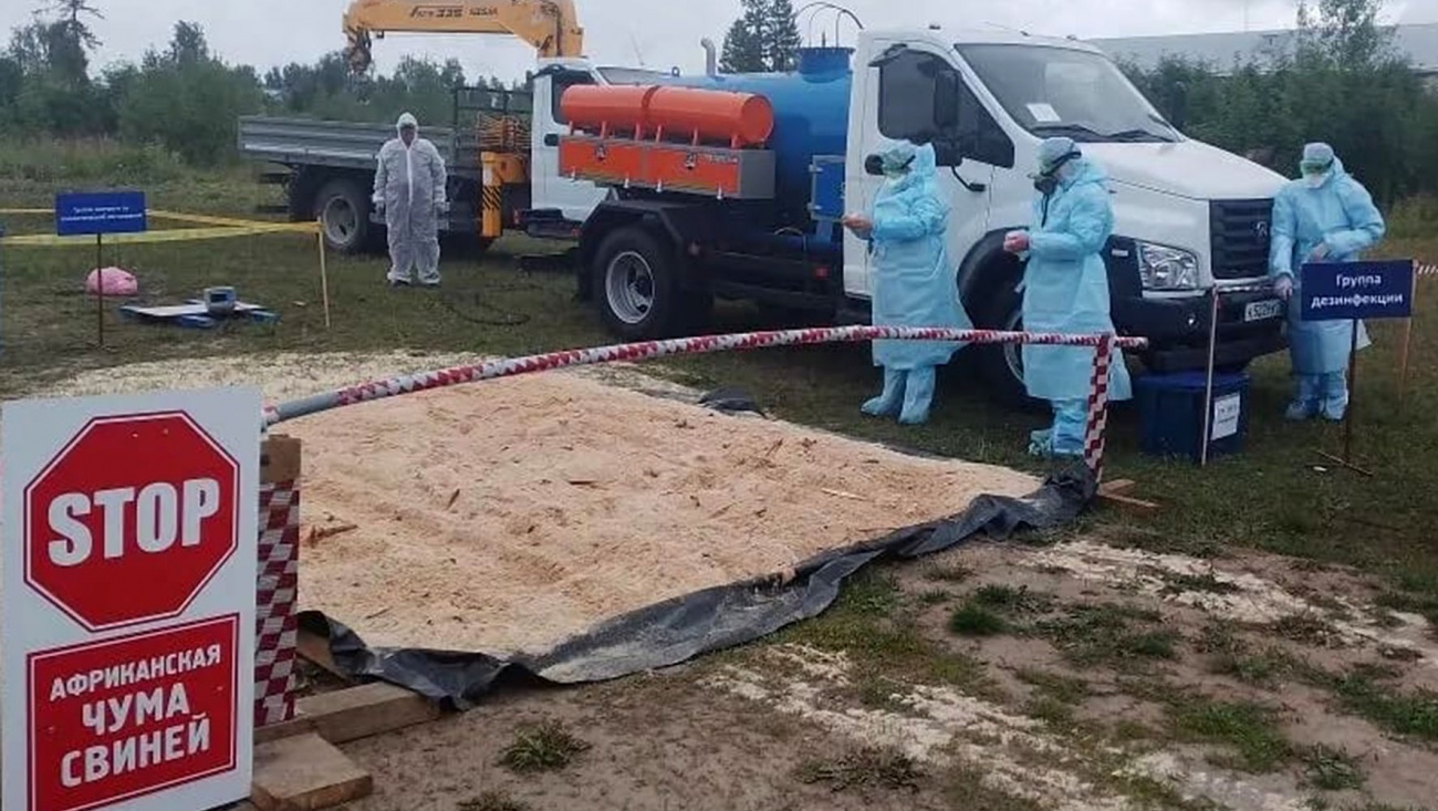 В Марий Эл прошли межрегиональные учения по ликвидации очага АЧС