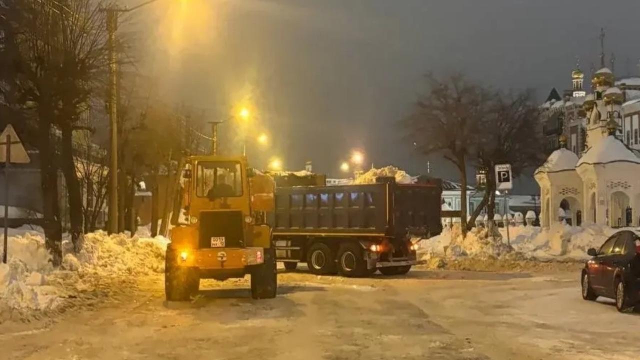 В Йошкар-Оле закроют ещё три улицы для вывоза снега