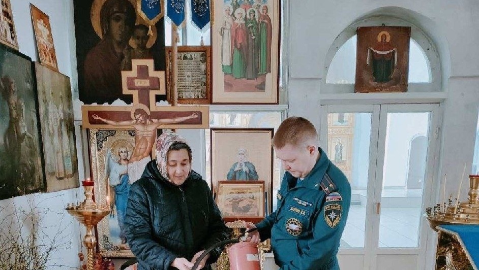 Перед Пасхой храмы Марий Эл проверяют на пожарную безопасность