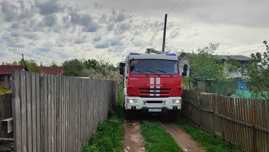 За сутки в Марий Эл на пожарах погибли сразу два человека, ещё двое пострадали