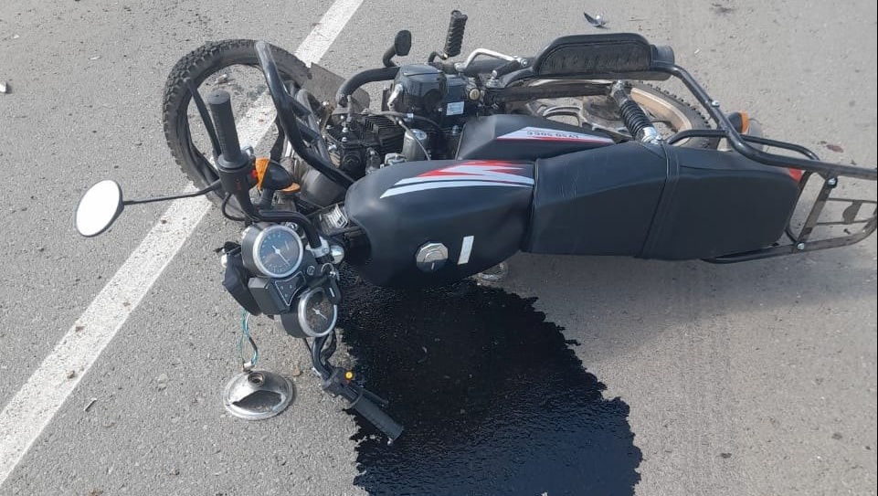 В Сернурском районе пьяный 40-летний мопедист врезался в легковой автомобиль