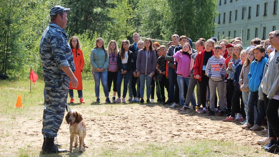 Полицейские и общественники Марий Эл провели пропаганду ЗОЖ в детских лагерях