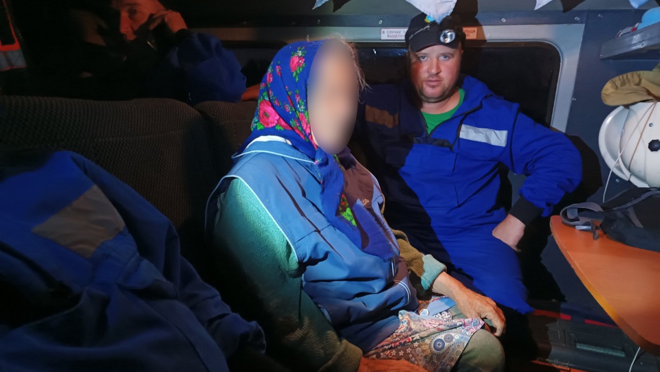 Марийские спасатели 5 часов искали в лесу заблудившуюся старушку