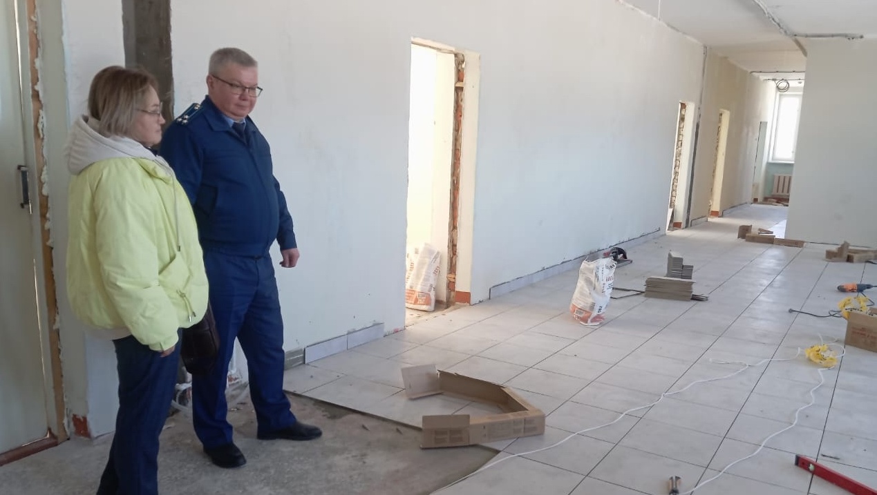 Ход ремонта Шойшудумарской школы держит на контроле прокуратура