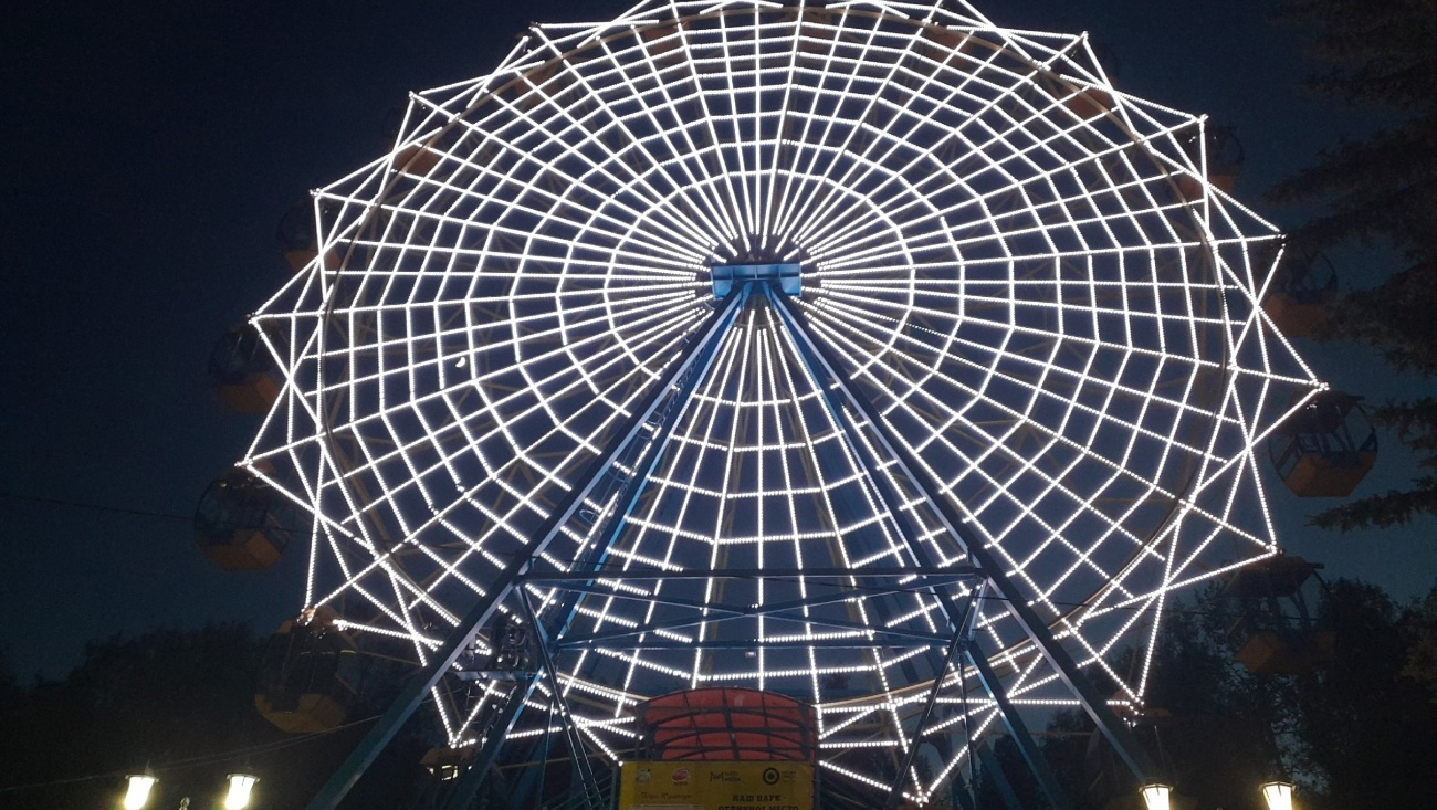 У «Колеса обозрения» в Йошкар-Оле появится динамическая подсветка