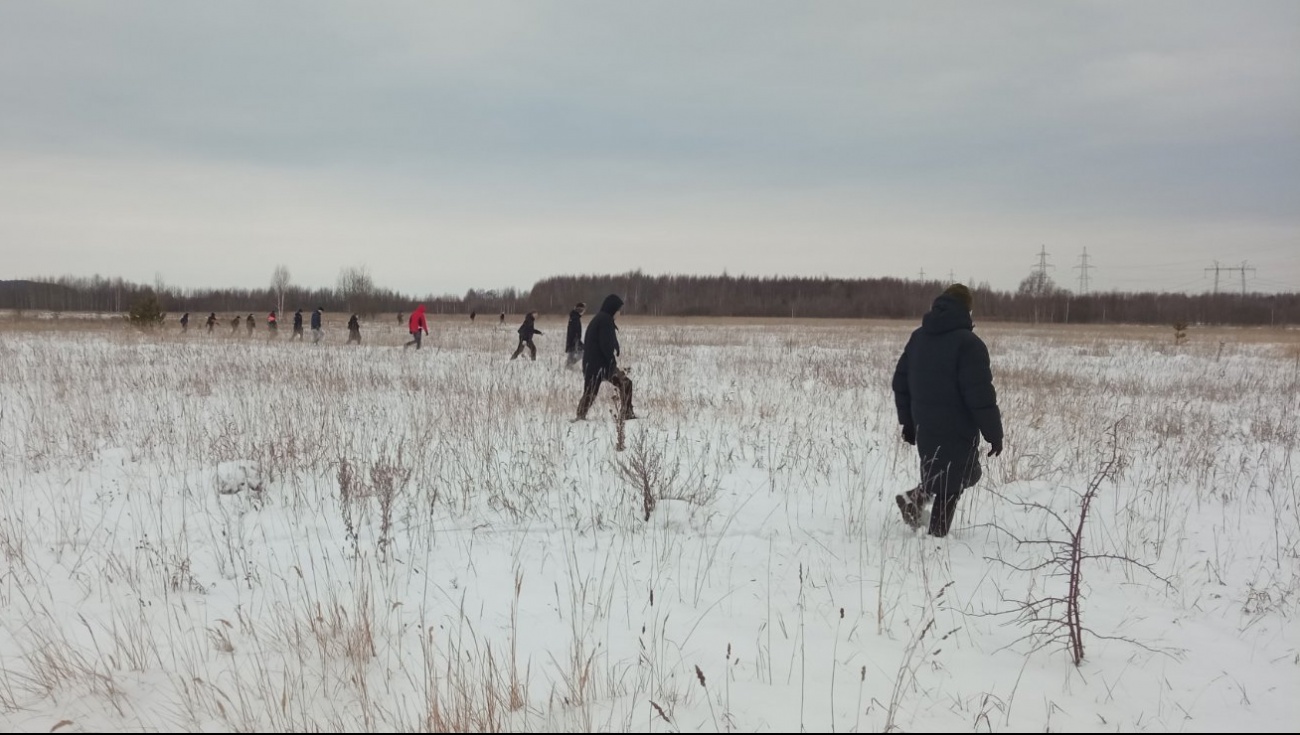 В Волжском районе провели поиски пропавшего мужчины