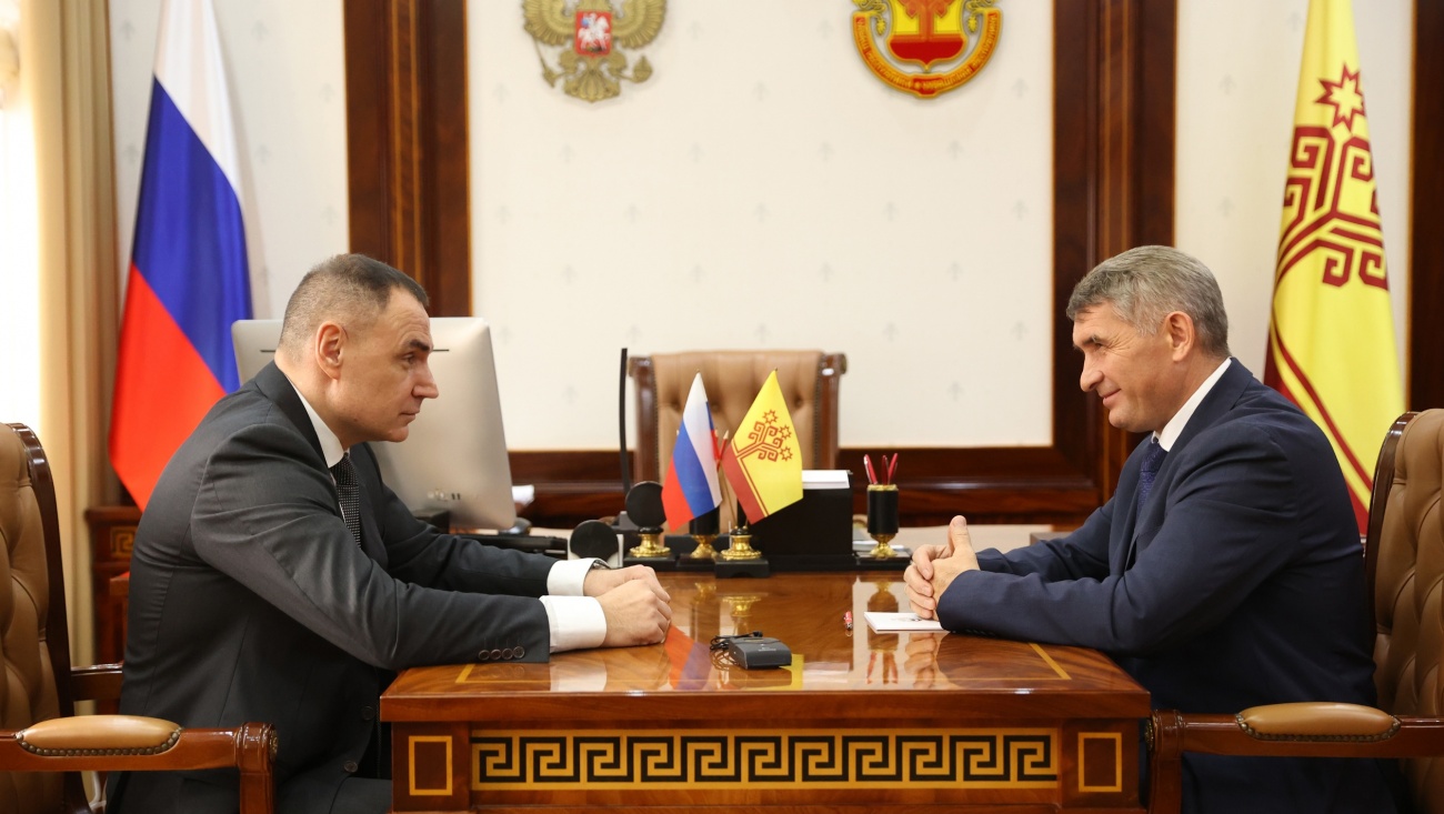 Главы Марий Эл и Чувашии наметили ключевые направления сотрудничества