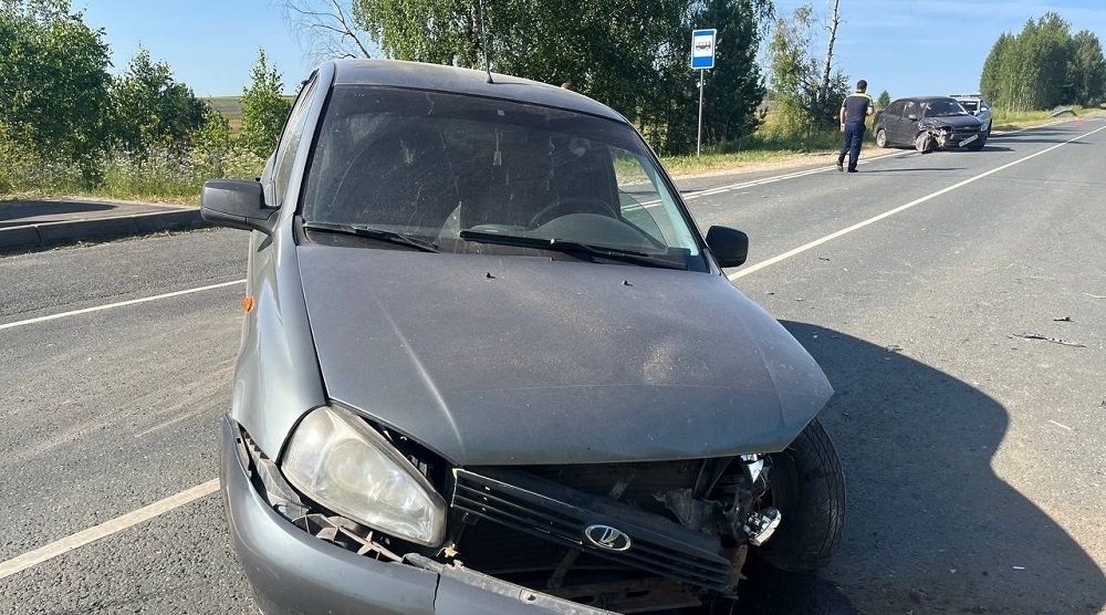 В Моркинском районе столкнулись две «Лады»