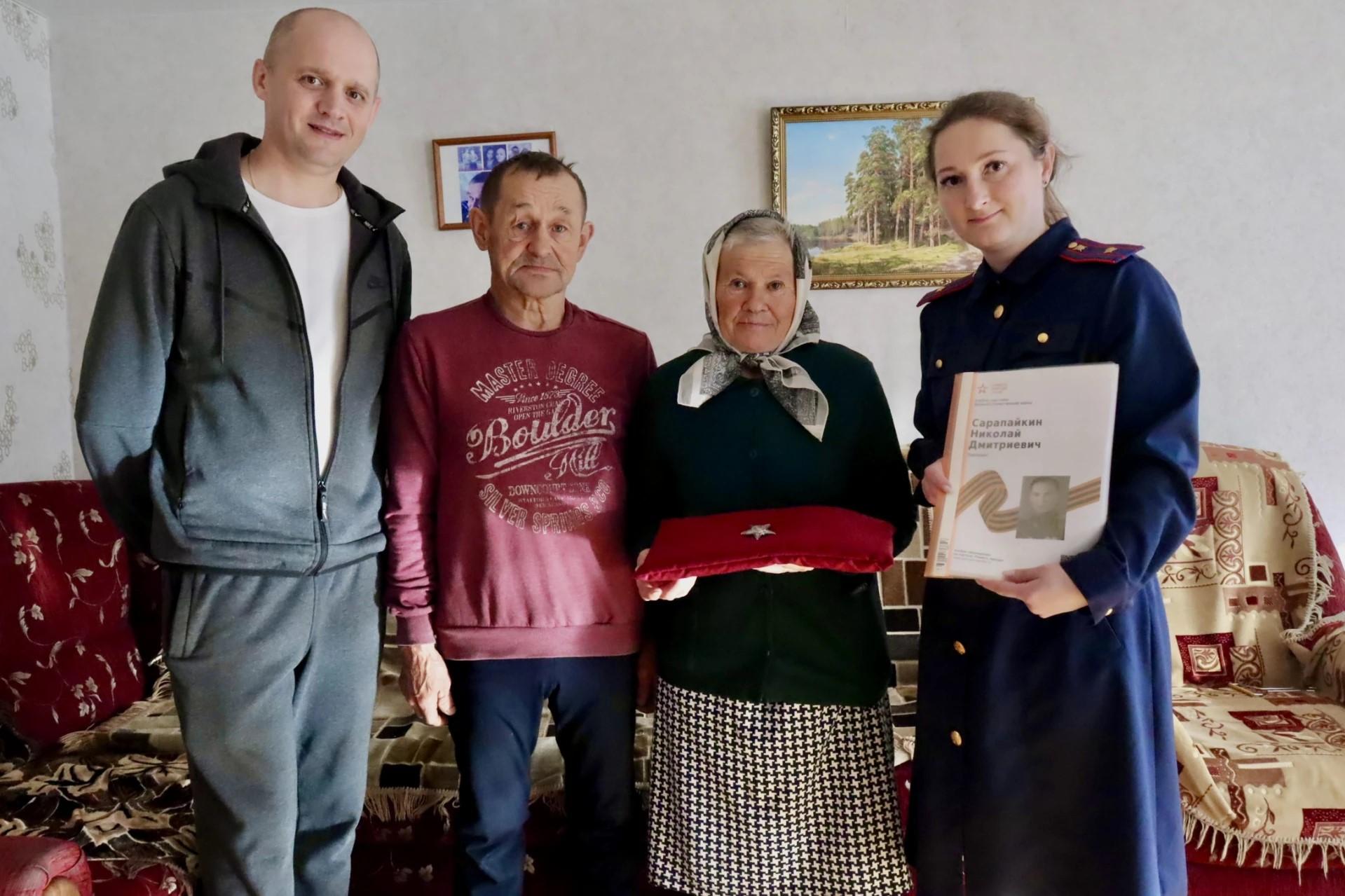 СКР по Марий Эл помог вернуть семье фронтовика утерянный орден «Красной Звезды»