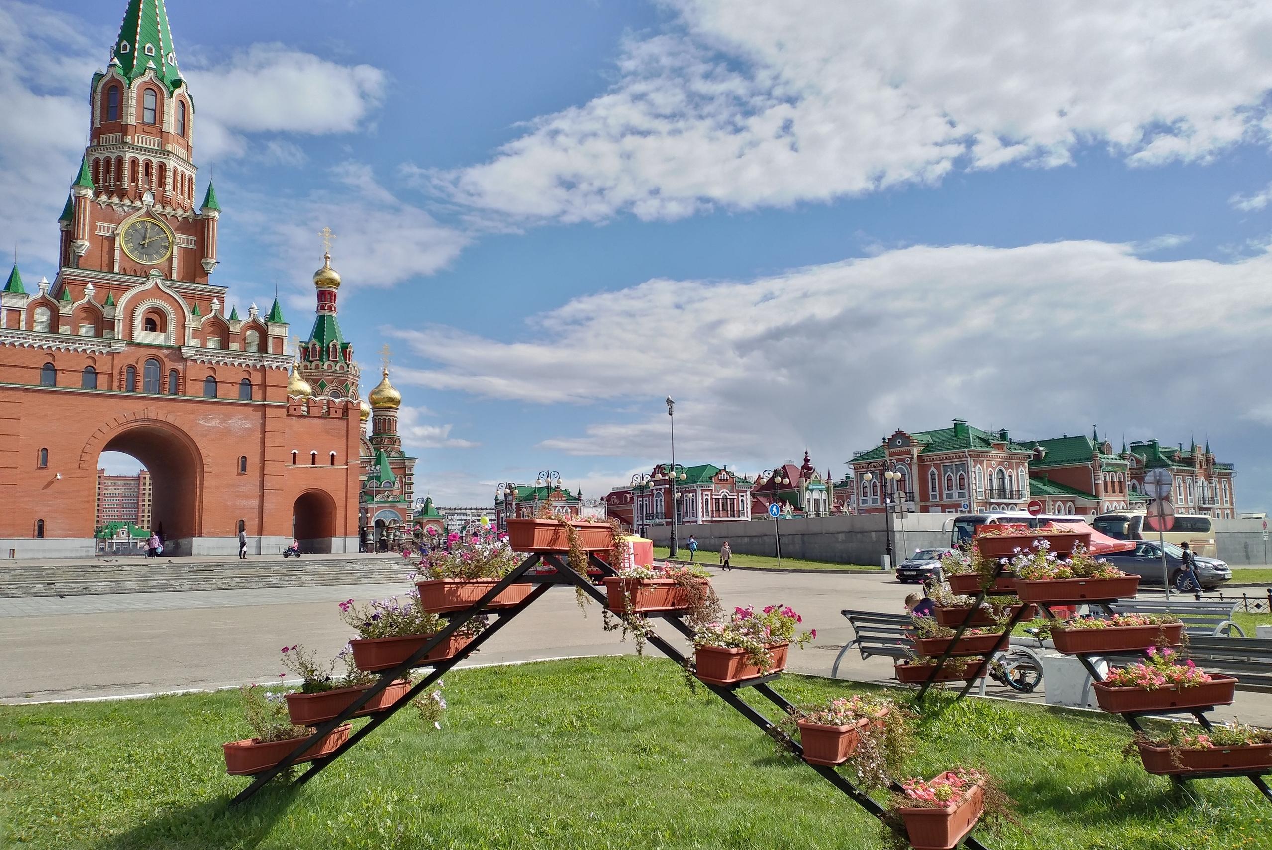 В Йошкар-Оле будет высажено около 400 тысяч саженцев цветов