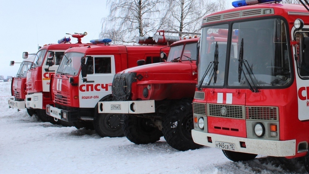 В пожарах в Марий Эл на прошлой неделе два человека получили травмы