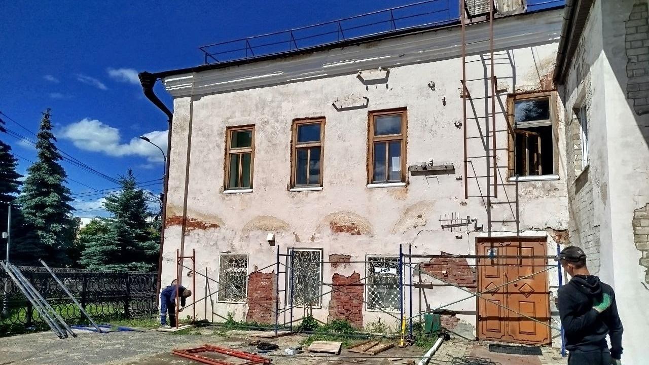 В Йошкар-Оле начали реставрацию Дома купца Наумова