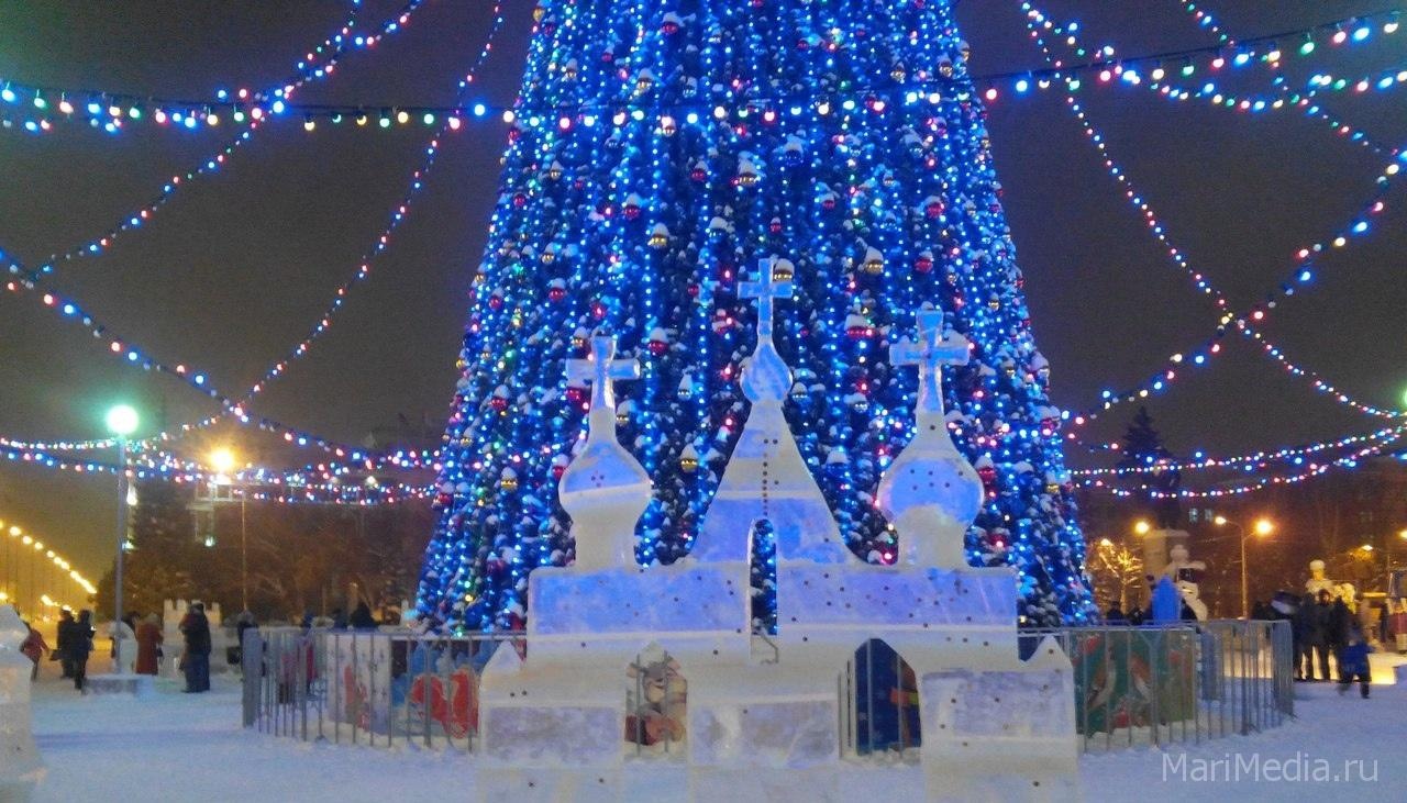 В Йошкар-Оле в этом году поставят новую ёлку высотой 25 метров
