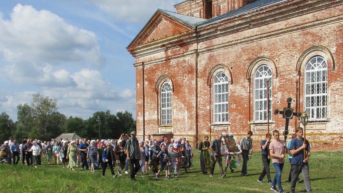 В Марий Эл завершился 120-километровый крестный ход