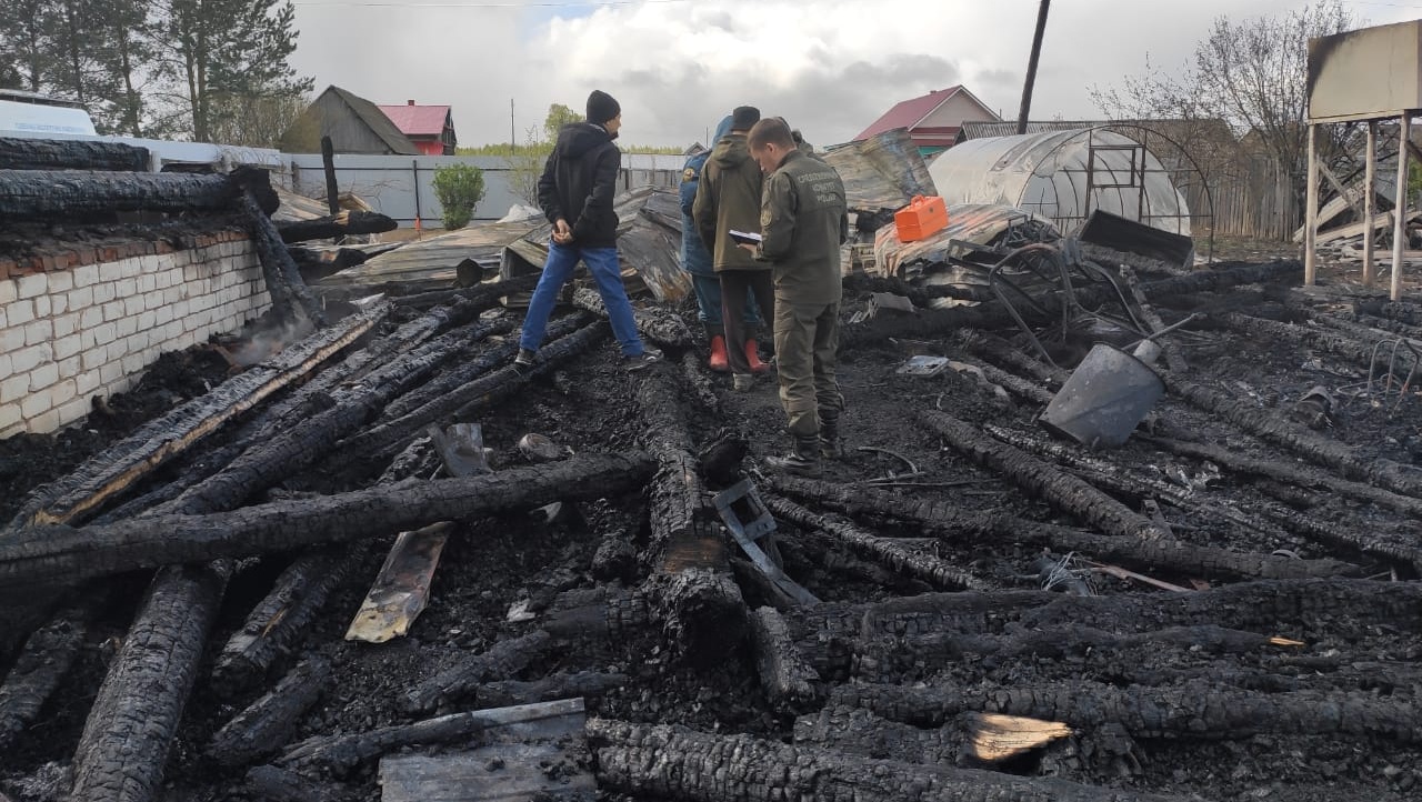 В Марий Эл возбуждено уголовное дело по факту обнаружения трёх погибших на пожаре
