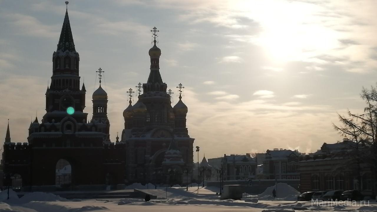 В Йошкар-Оле -24°C, в районах республики – гораздо холоднее