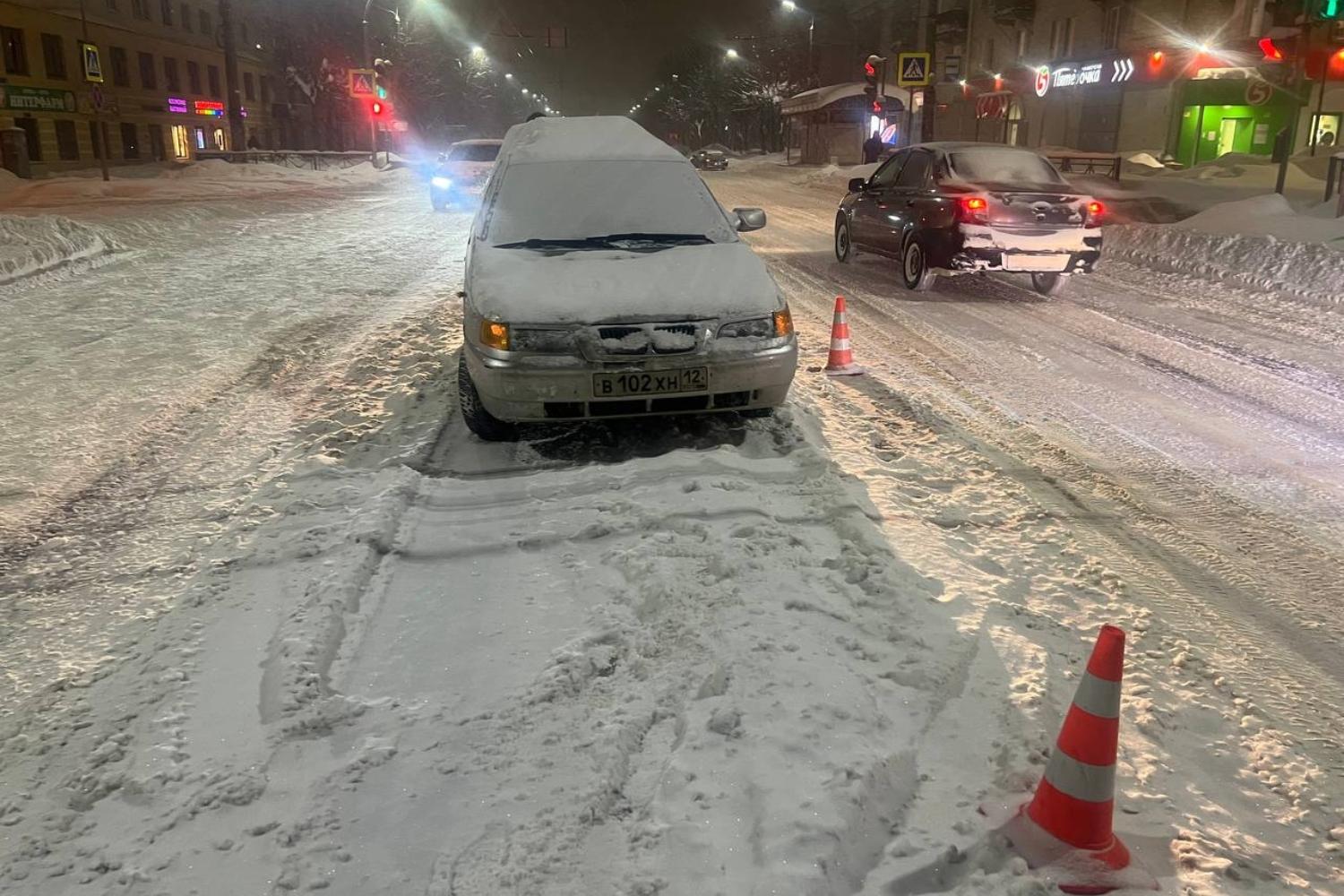 В Йошкар-Оле ведётся розыск очевидцев ДТП