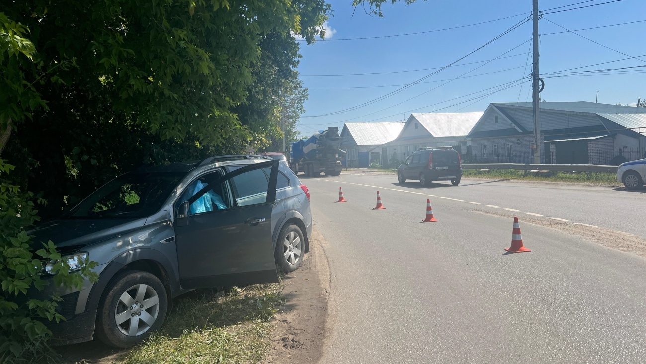 В Волжске водитель Chevrolet умер на месте ДТП