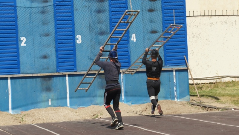 Летний чемпионат по пожарно-спасательному спорту прошёл в Марий Эл