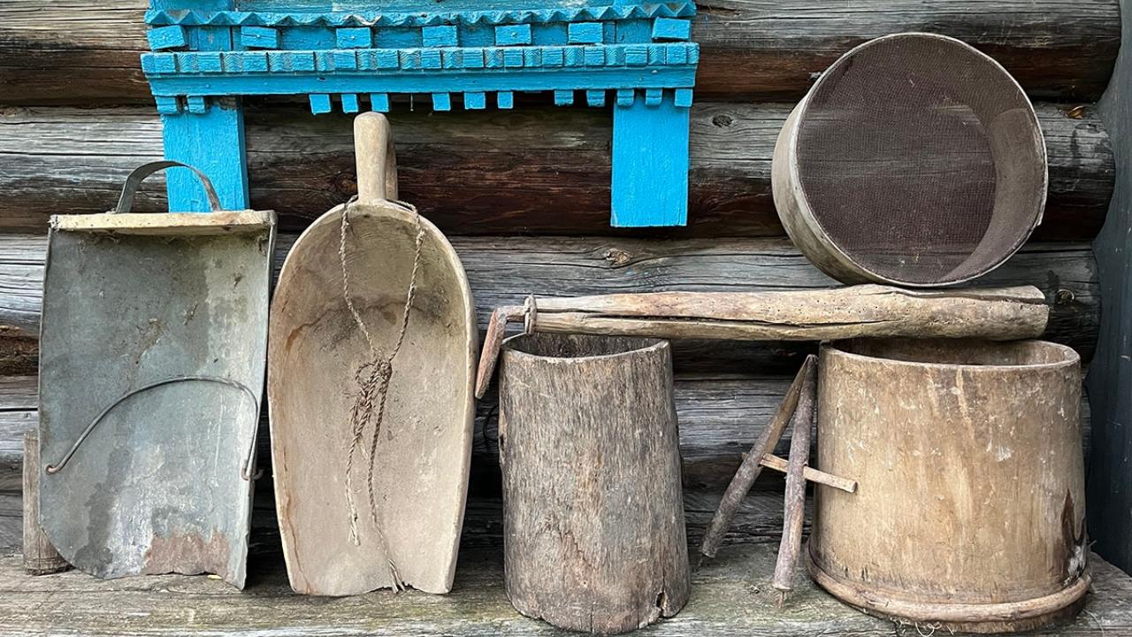 Музею Козьмодемьянска передали старинные предметы крестьянского быта