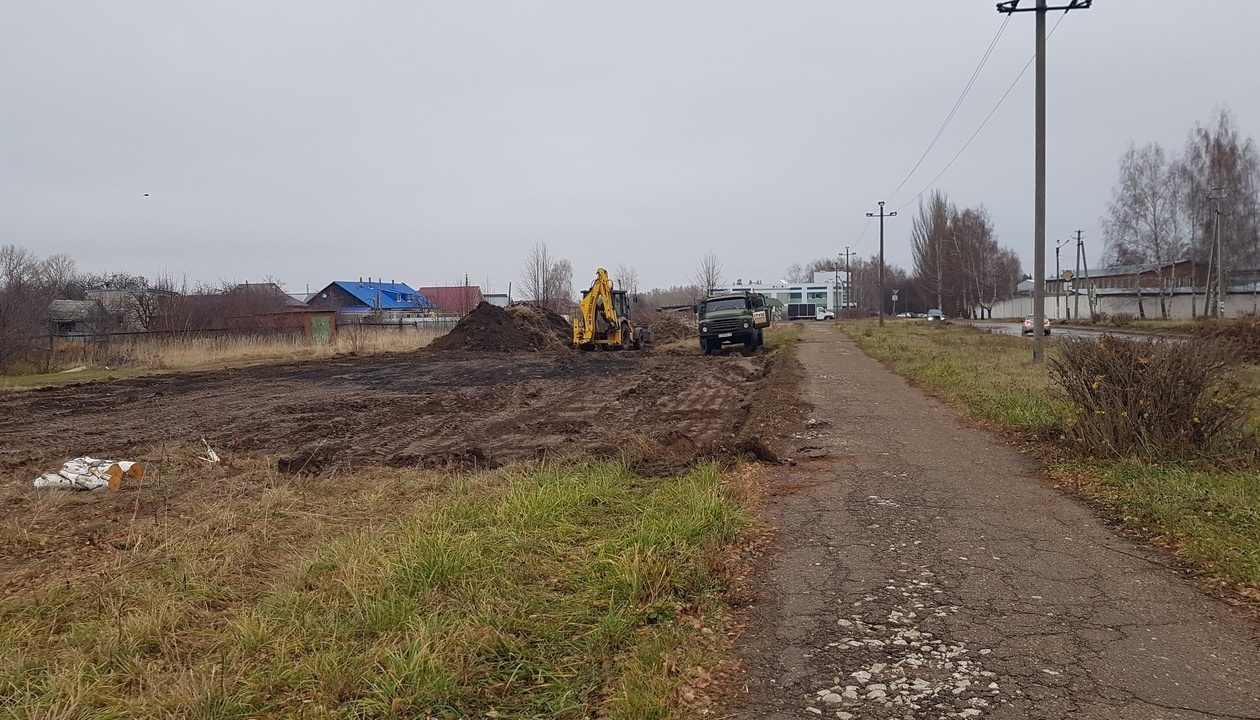 В Козьмодемьянске строят Аллею здоровья