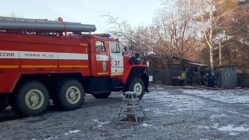 В Козьмодемьянске загорелось здание на территории музейного комплекса