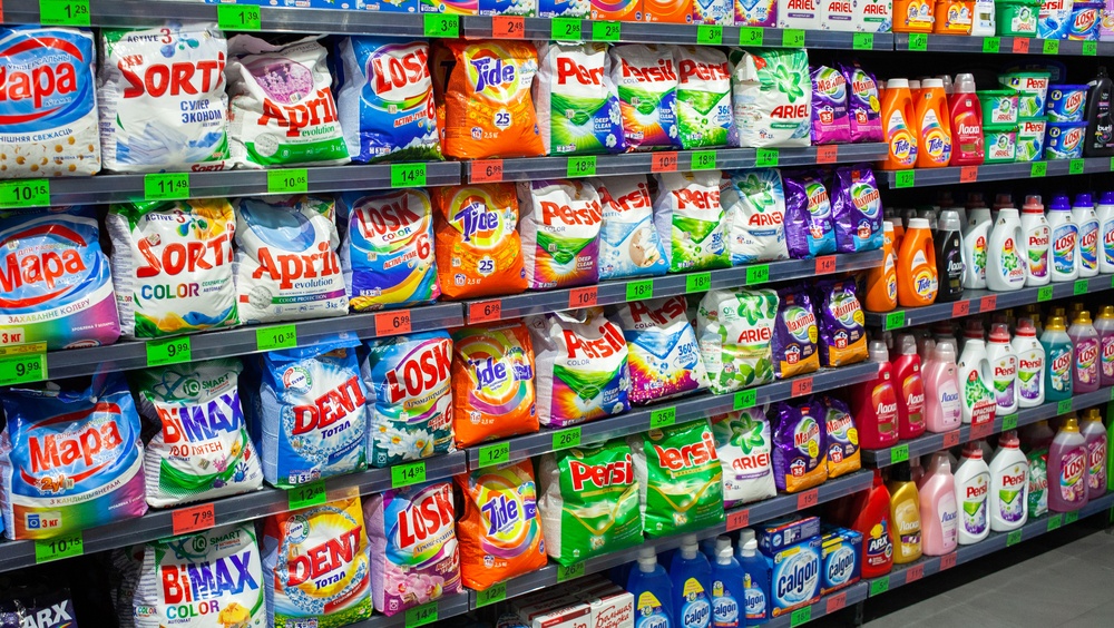 На прилавках магазинов подорожают известные бренды бытовой химии