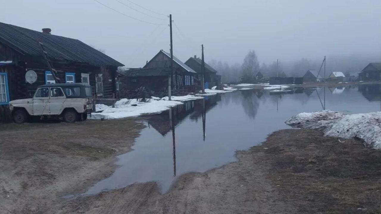Рутка затопила несколько домов в Горномарийском районе