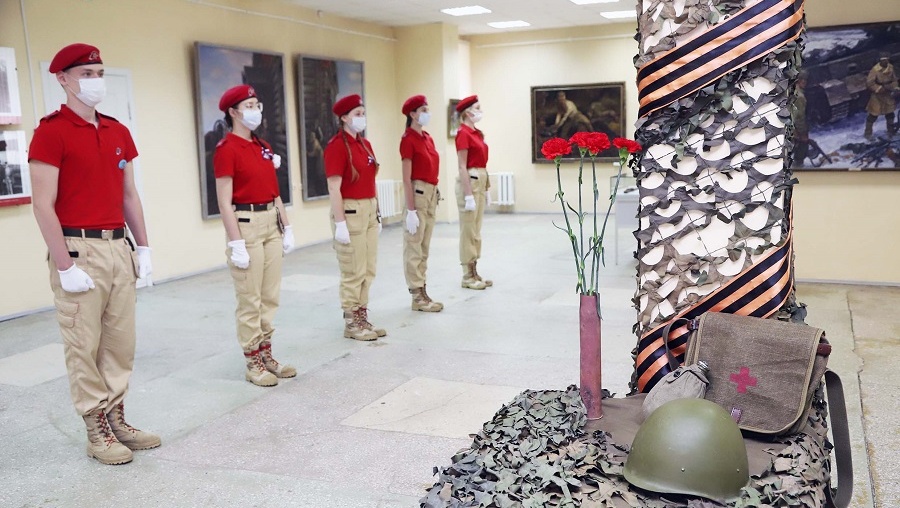 В День памяти и скорби в Йошкар-Оле открылась выставка «Человек на войне»