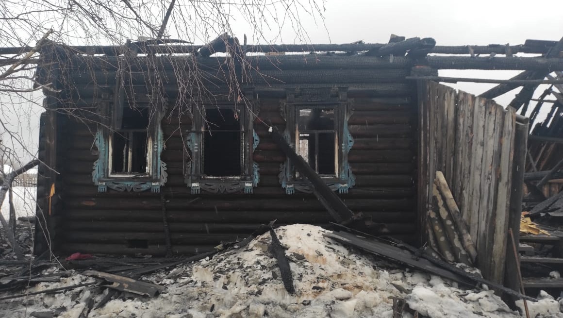 В Юринском районе в огне погиб 55-летний мужчина