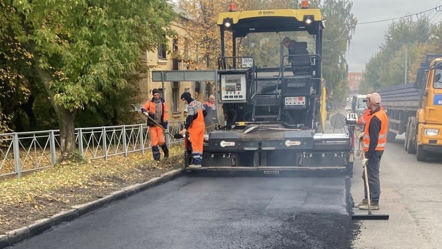 В Йошкар-Оле в этом году обновят проезжие части 10 улиц