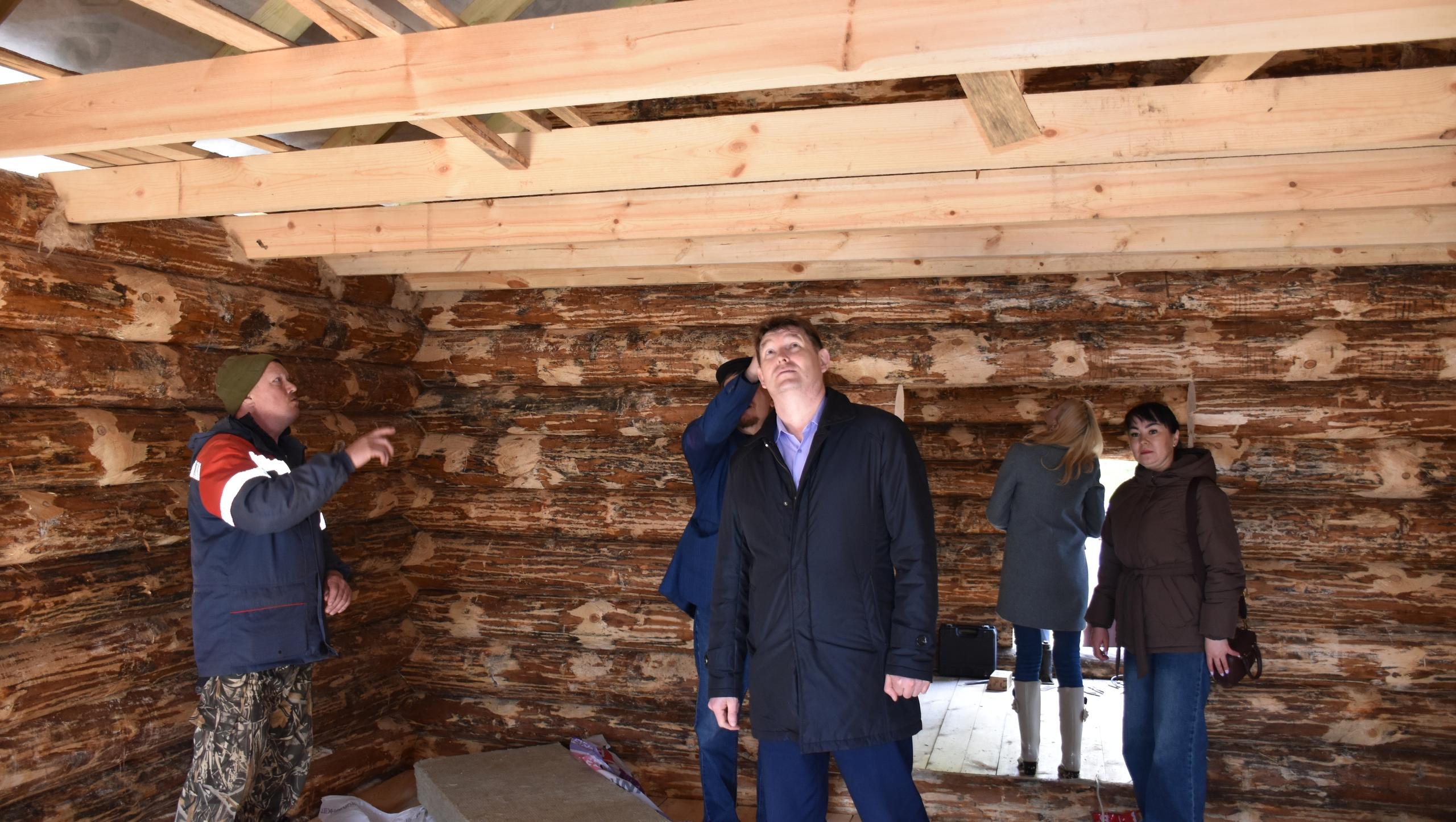 В Сернурском районе  возводят дом Йывана Кырли