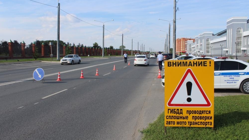В выходные в Йошкар-Оле задержали 10 пьяных водителей