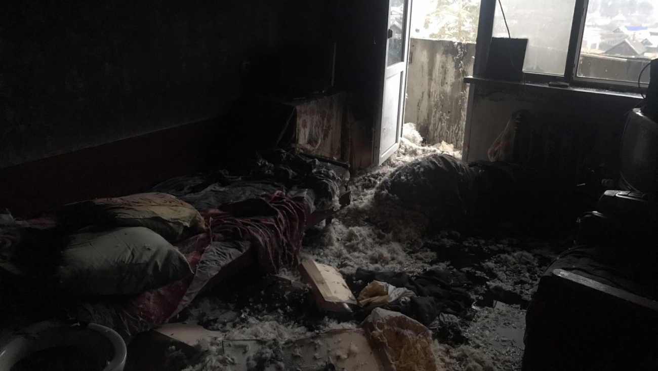 Из-за непотушенной сигареты житель Звенигово чуть не расстался с жизнью