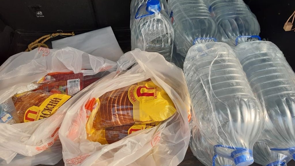 Школьники и предприниматели Йошкар-Олы внесли свой посильный вклад в тушение пожара