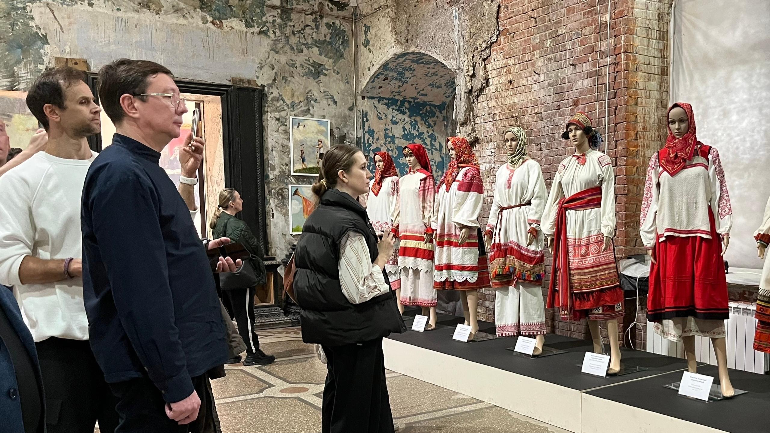 В замок Шереметева в Юрино привезли «Шедевры народной культуры России»