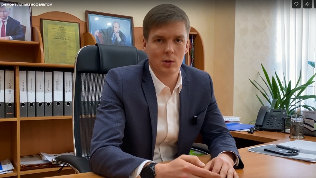 В Йошкар-Оле на этой неделе начинают ямочный ремонт литым асфальтом