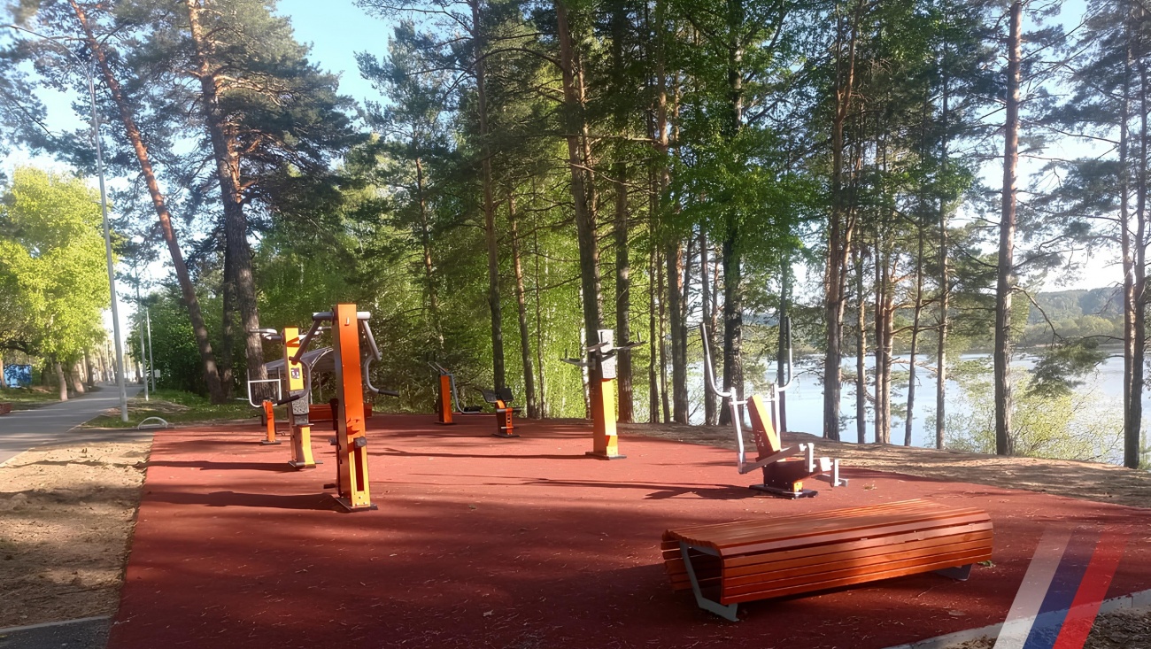 В городе Звенигово по нацпроекту преобразилась набережная