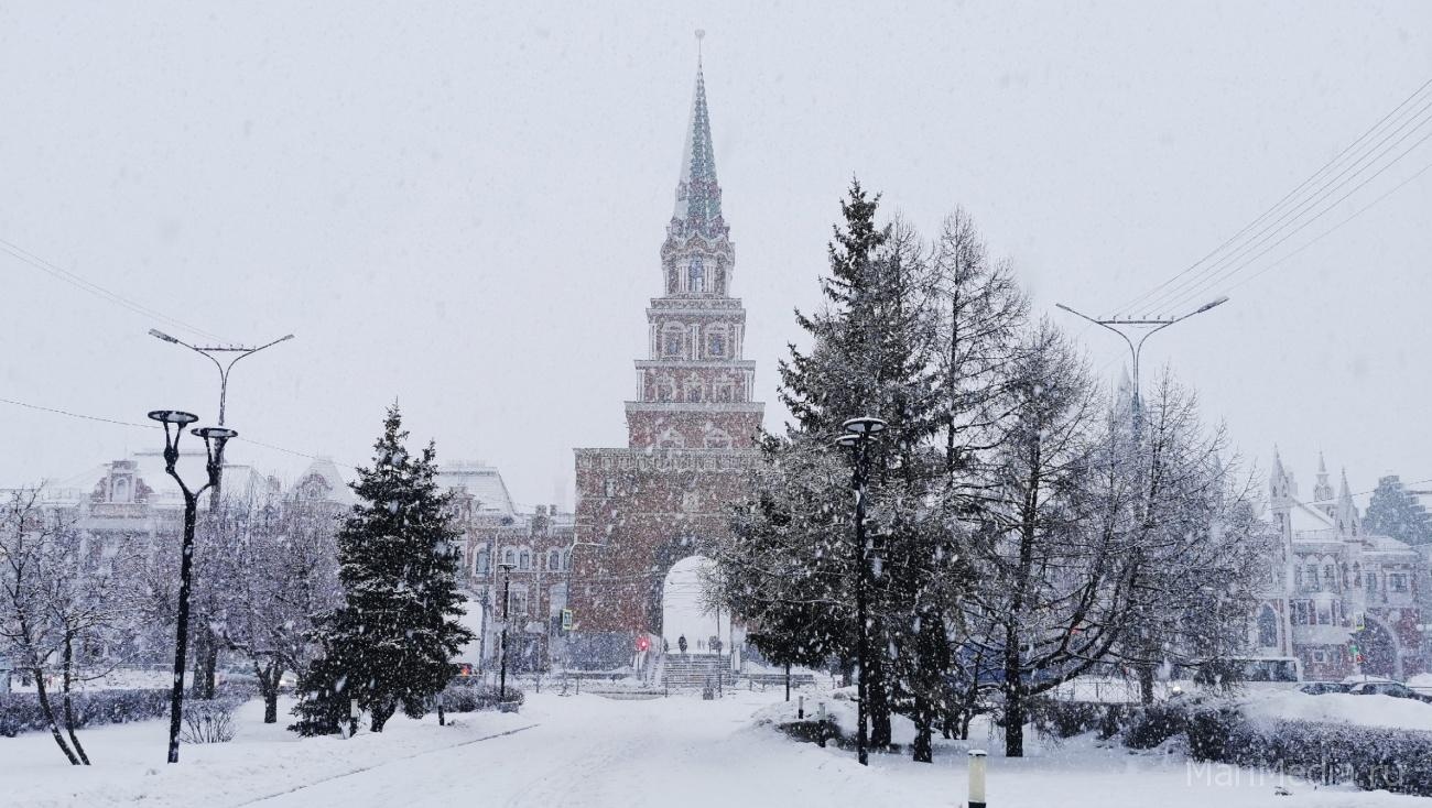 В Марий Эл ожидают метель и небольшое похолодание