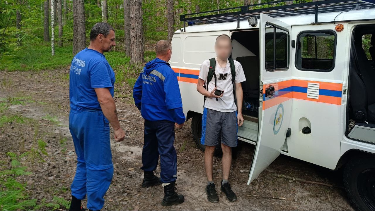 В Звениговском районе в лесу заблудился велосипедист